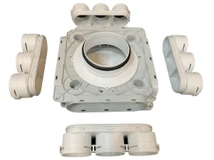 FairFlex Rond Luchtverdeelbox 6356575/12 75 mm 12-voudig