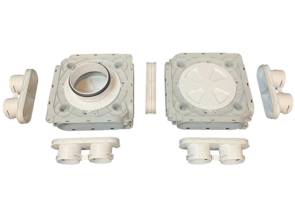 FairFlex Rond Luchtverdeelbox 6355575/8 75 mm 8-voudig